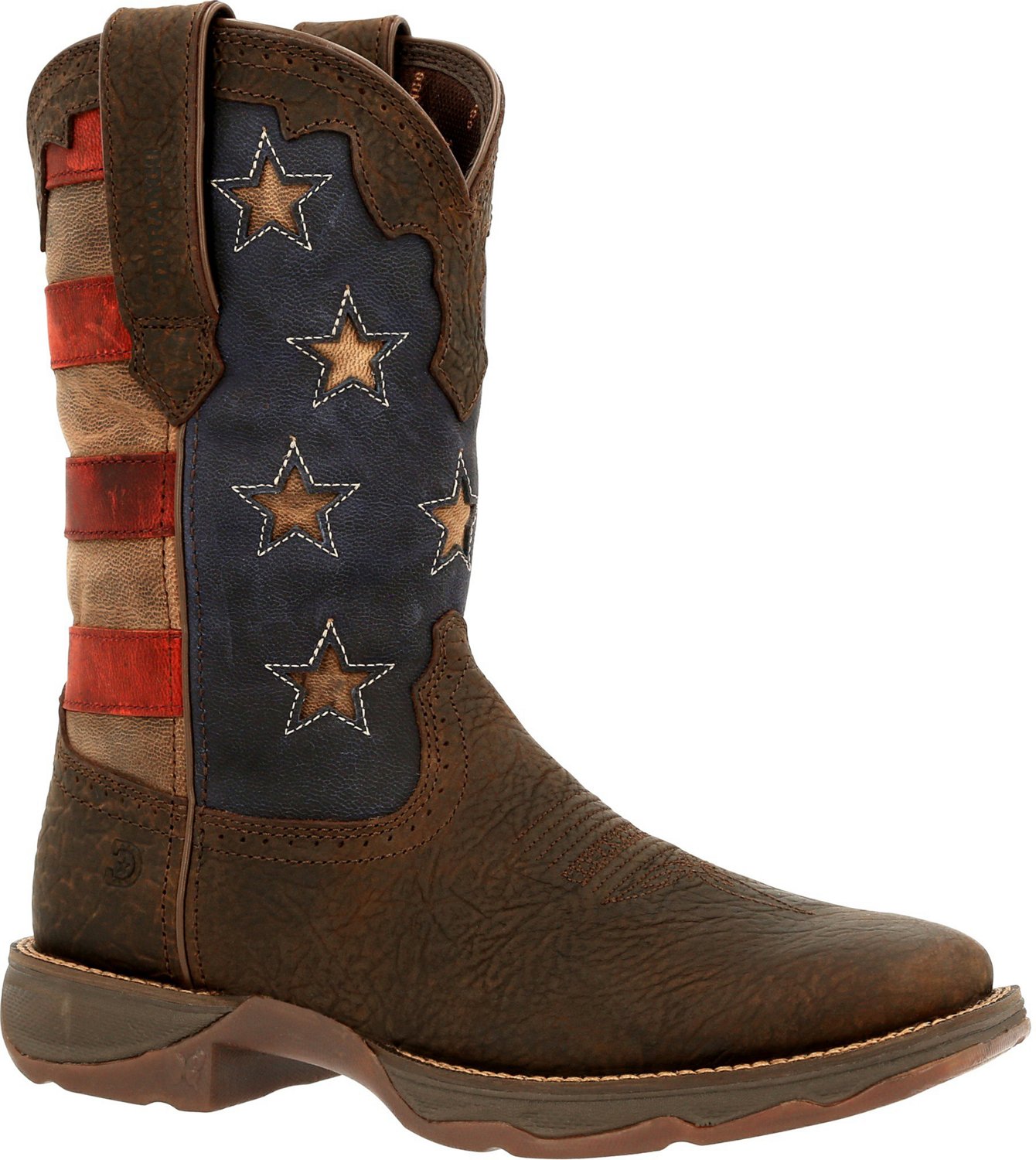 Durango Women's Lady Rebel Vintage Flag Embroidery Western Boots - view number 3