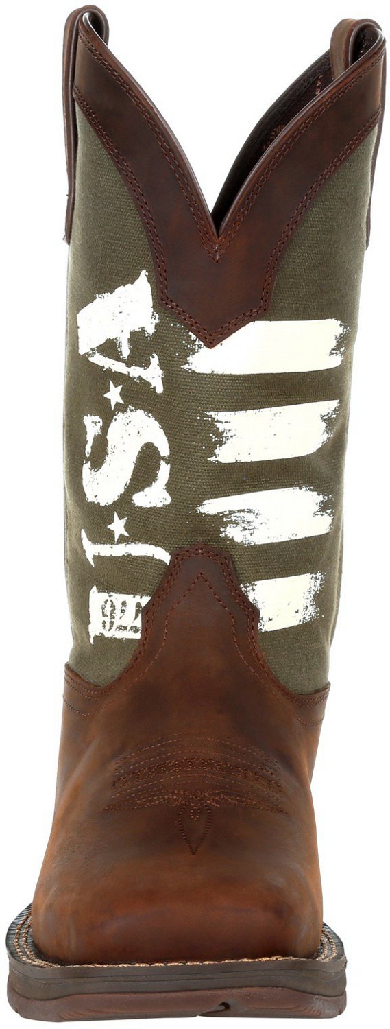 Durango Men's Rebel Army USA Western Boots - view number 6