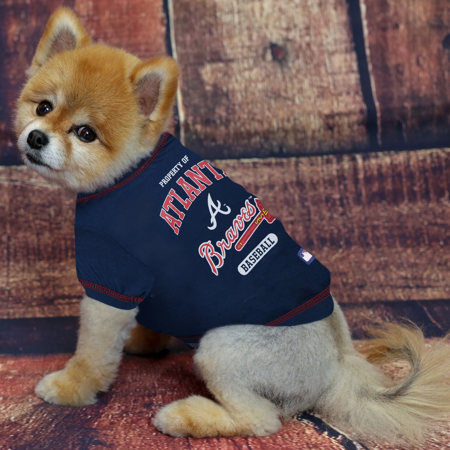 Pets First Atlanta Braves Dog T-shirt