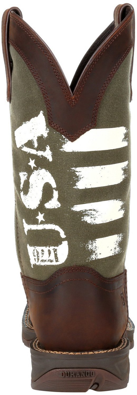 Durango Men's Rebel Army USA Western Boots - view number 4