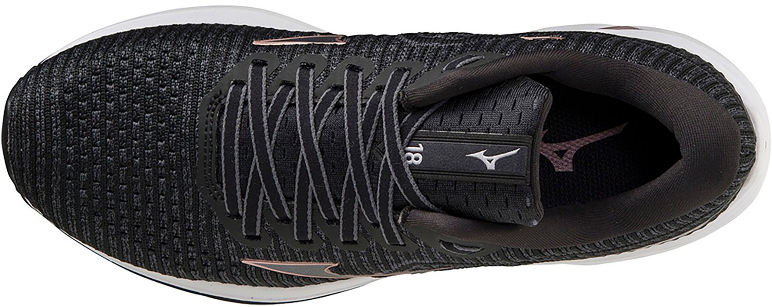 Mizuno Women's Wave Inspire 18 Waveknit Running Shoes                                                                            - view number 4