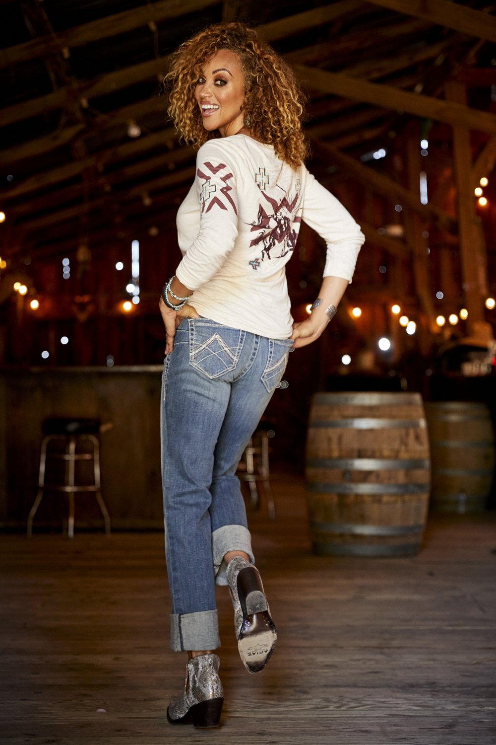 Ariat Women's R.E.A.L. Icon Straight Leg Jeans                                                                                   - view number 6