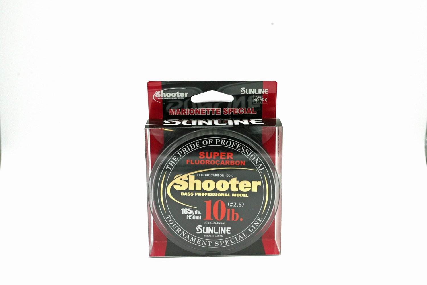 Sunline New Shooter Clear 20 lb - 165 yd Fluorocarbon Fishing Line