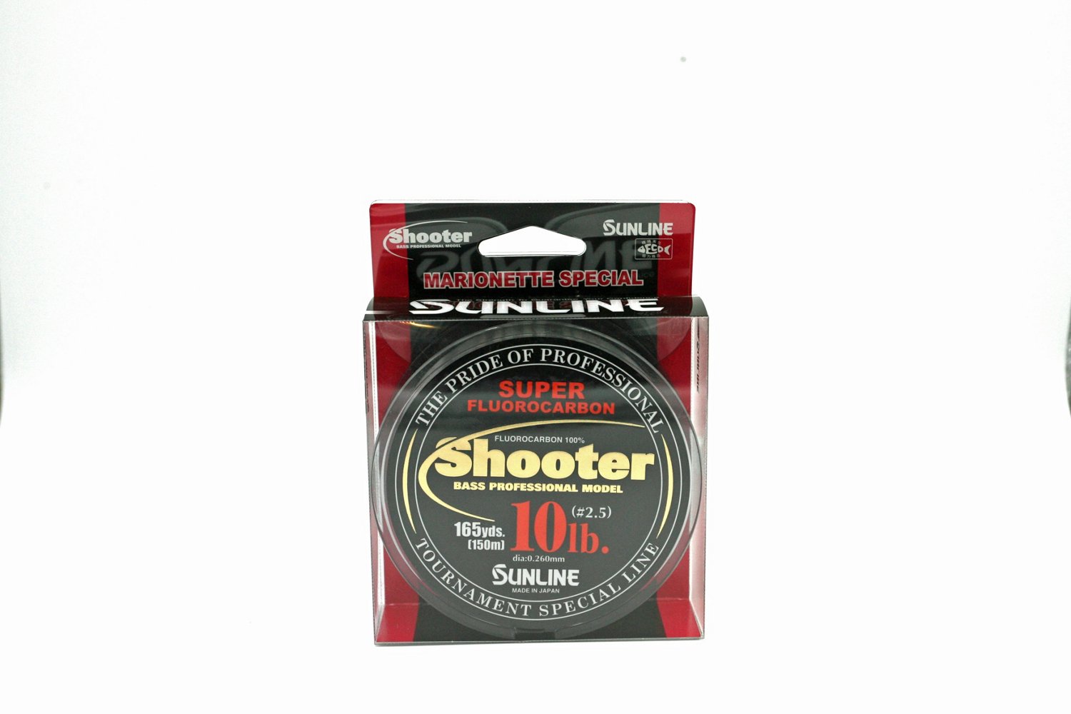 Sunline New Shooter Clear 20 lb - 165 yd Fluorocarbon Fishing Line - view number 1