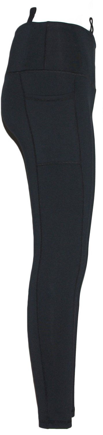 Concealed Carry Leggings With Pockets - Black Camo
