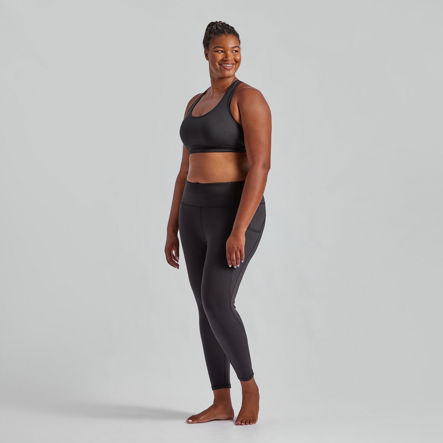 Freely Women's Haven High Waist 7/8 Pocket Plus Leggings - view number 2