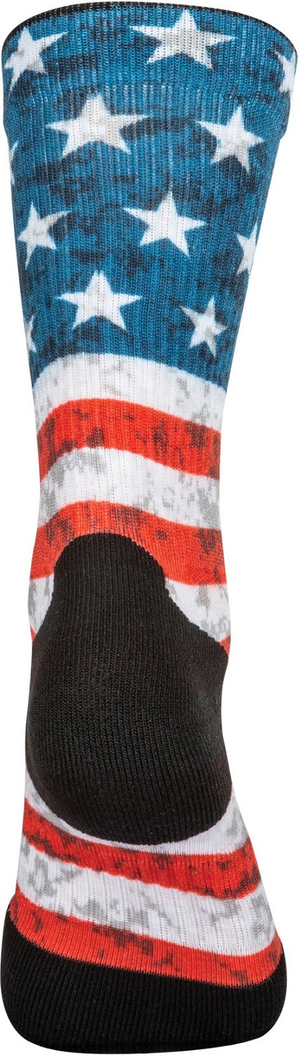 5.11 Tactical Sock and Awe American Flag Crew Sock - view number 3
