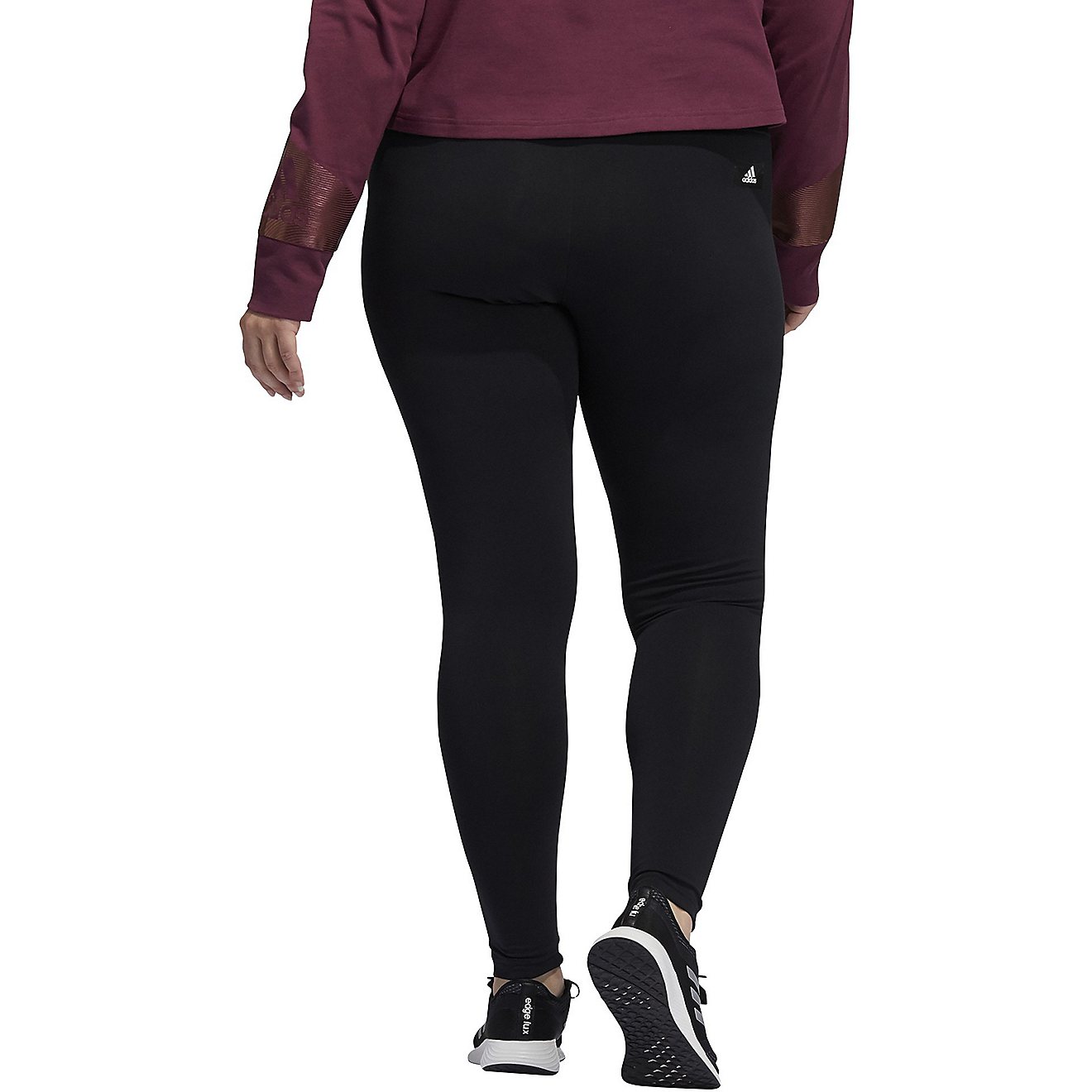 adidas Women's Holiday GFX Plus Size Tights                                                                                      - view number 2