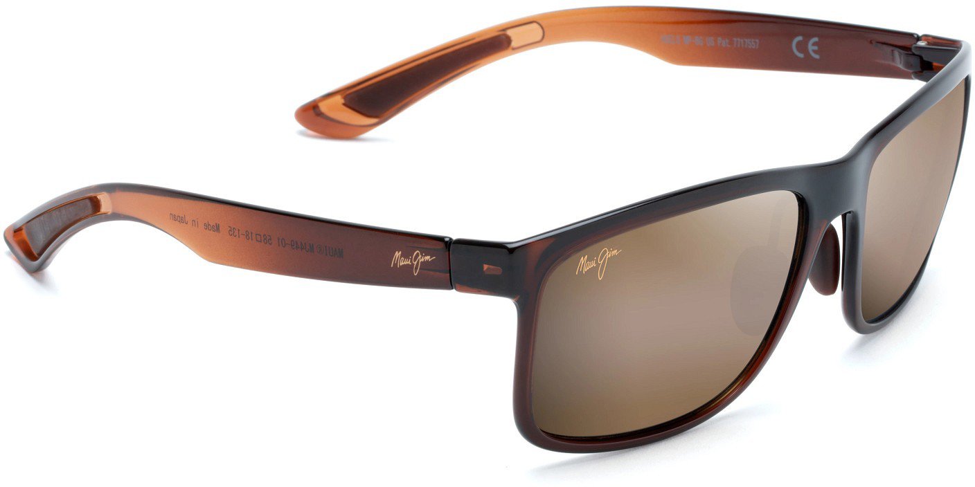 Maui Jim Huelo Polarized Rectangle Sunglasses Academy
