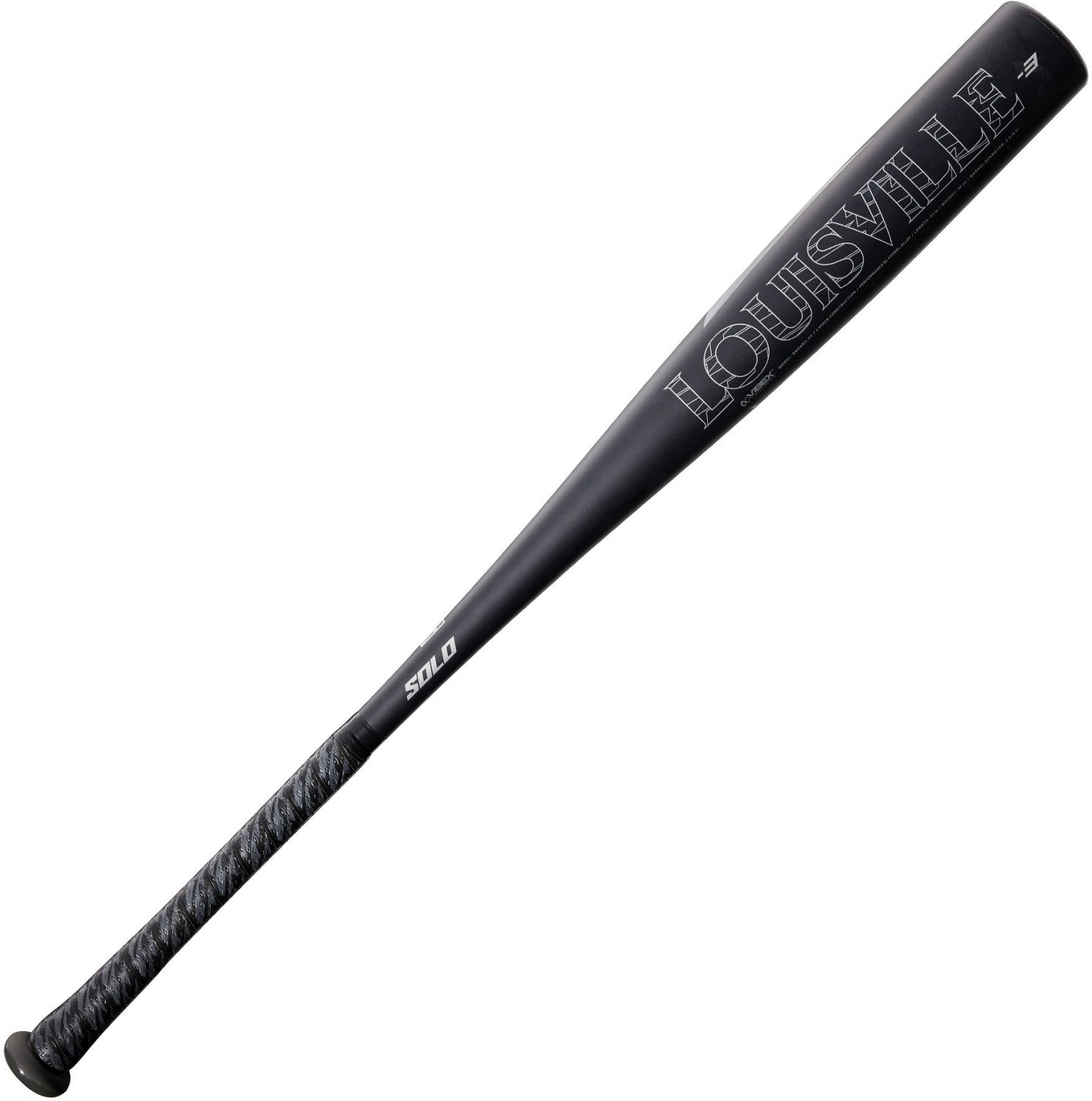 Louisville Slugger Adults' SOLO 2022 Baseball Bat (-3)                                                                           - view number 3