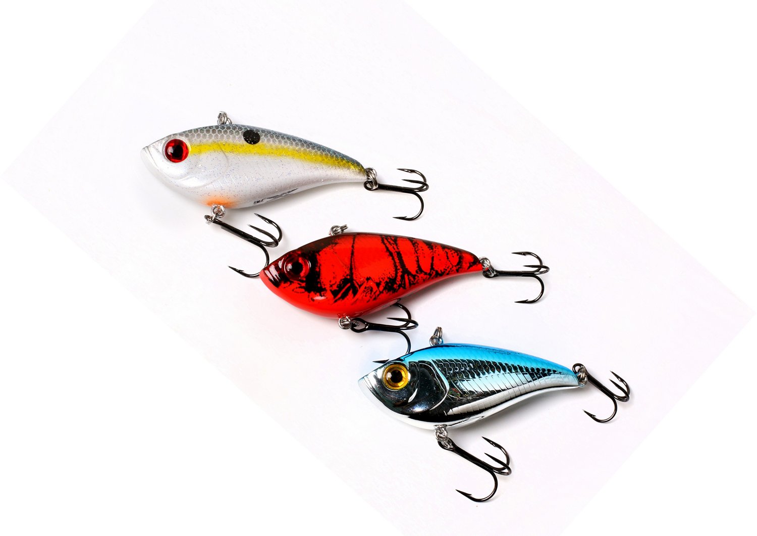 H2O XPRESS Lipless 5/8 oz Crankbait Kit 3Pack Academy
