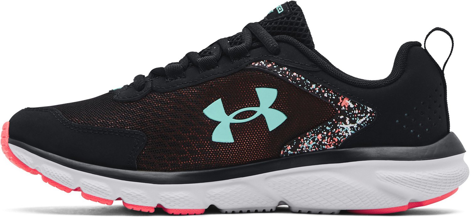 Under Armour Women's UA Charged Assert 9 Paint Splatter Running Shoes ...