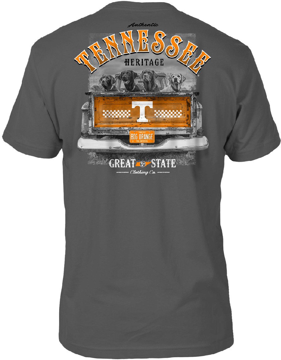 Great State Men's University of Tennessee Labs In Truck T-shirt | Academy