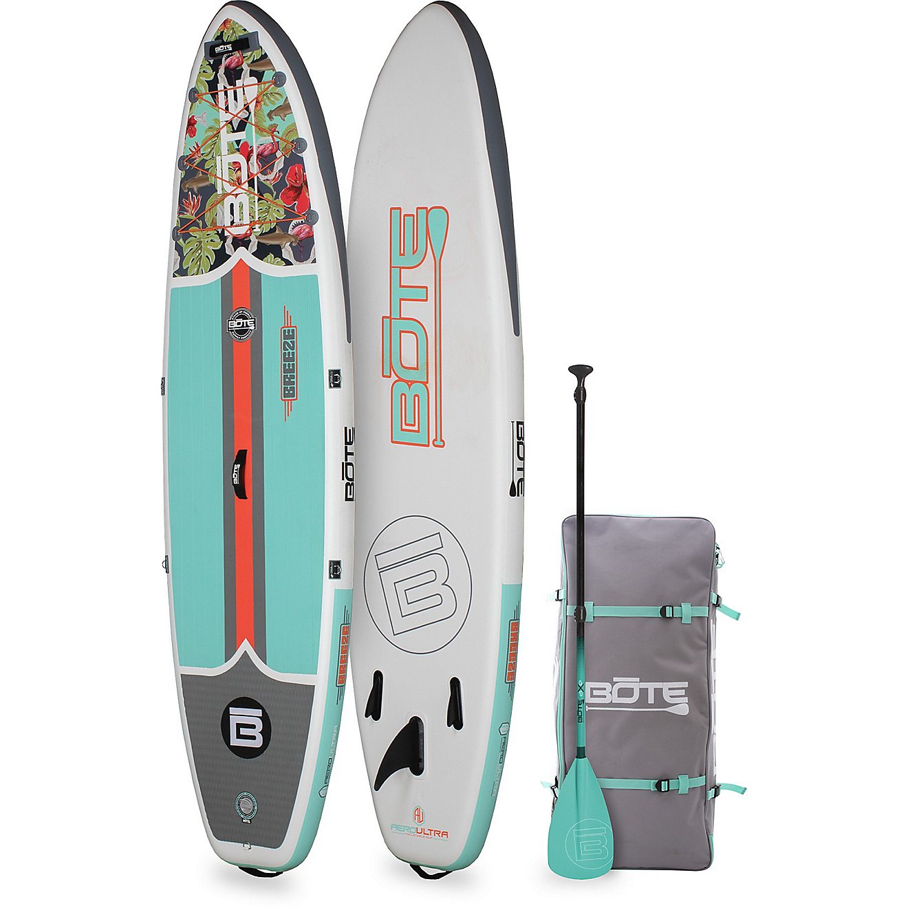 BOTE Breeze Aero 10'8" Native Floral Inflatable Stand Up Paddle Board                                                            - view number 2