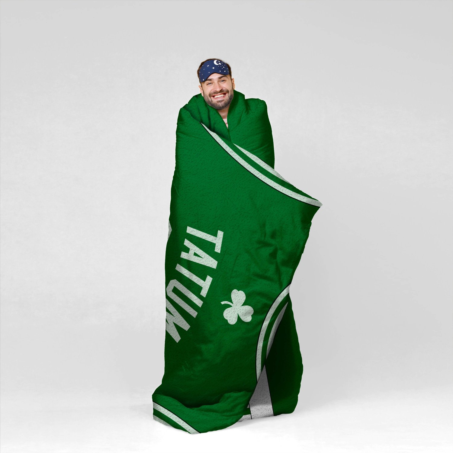 Sleep Squad Boston Celtics Jayson Tatum Blanket Academy