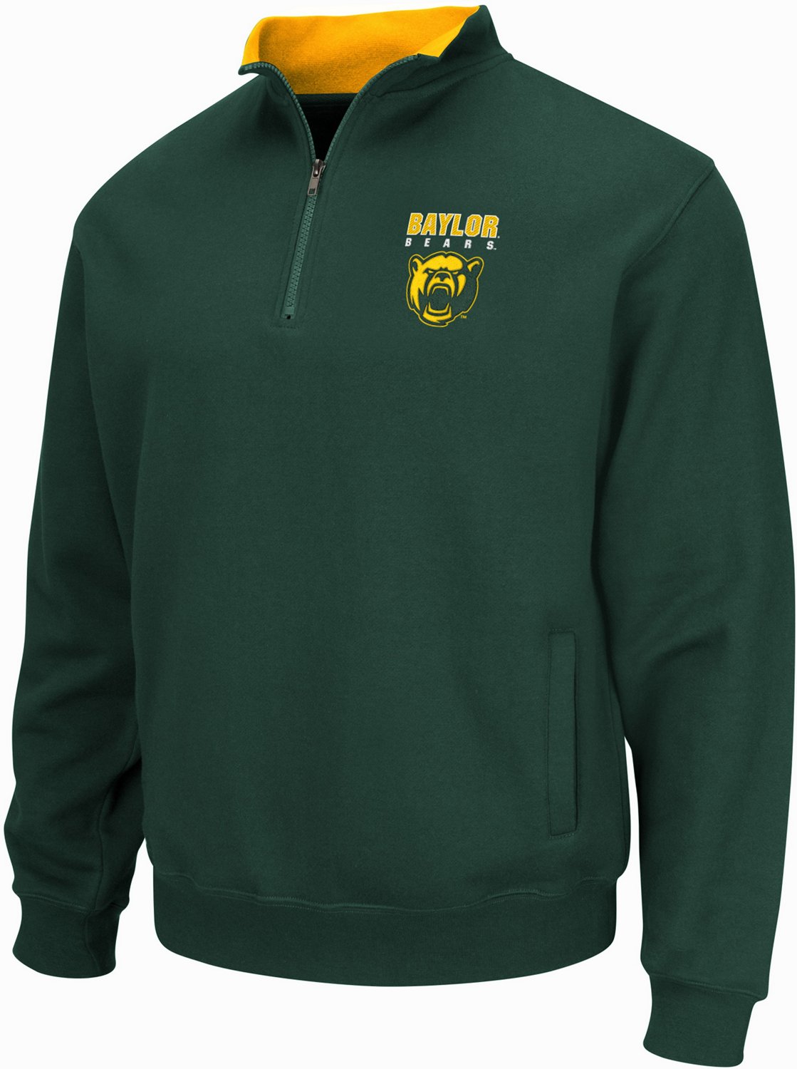 Colosseum Athletics Men's Baylor University Walker Fleece 1/4-Zip Pullover