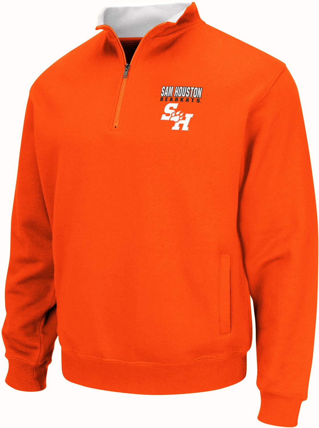 Columbia Men's Houston Astros Orange Shotgun Quarter-Zip Shirt