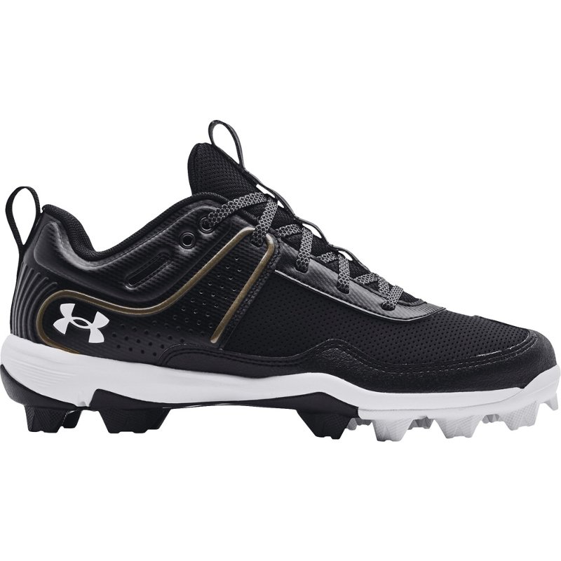 Under Armour Women's Glyde RM Softball Cleats Black/White, 11 - Women's Softball at Academy Sports