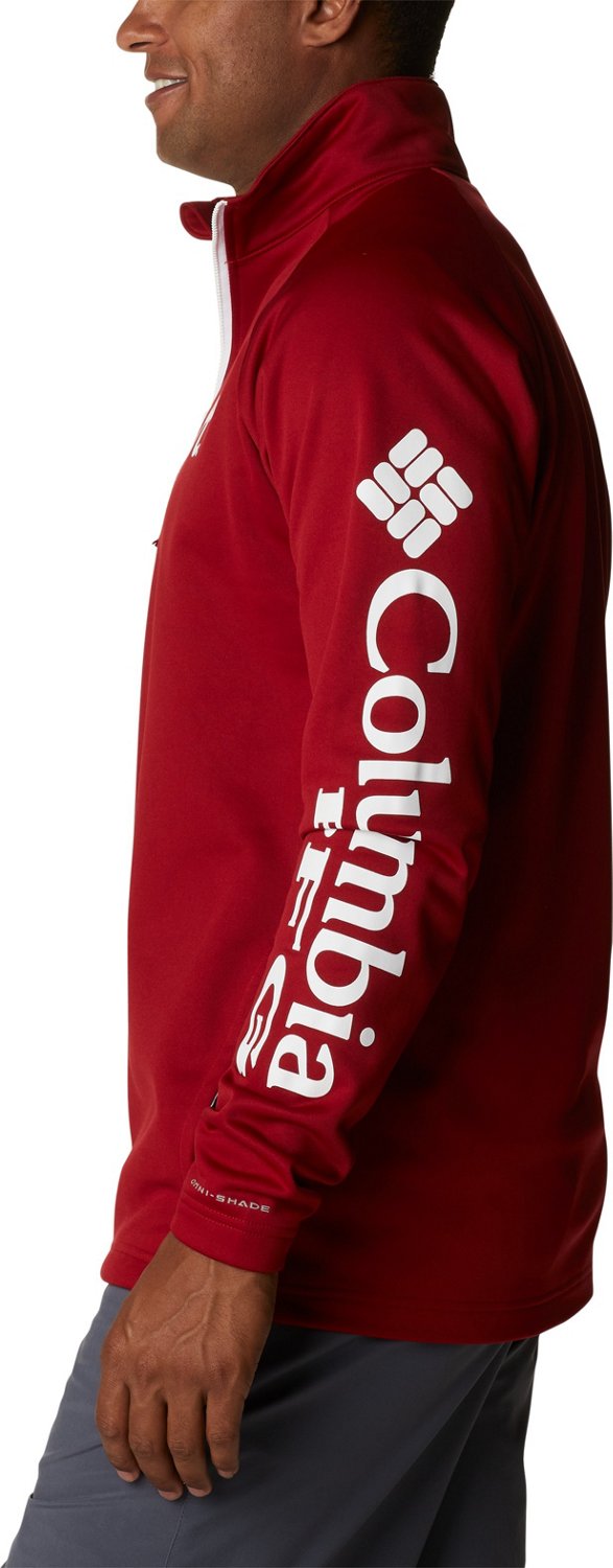 Columbia Sportswear Men's University of Alabama Terminal Tackle 1/4-Zip Fleece Top - view number 2