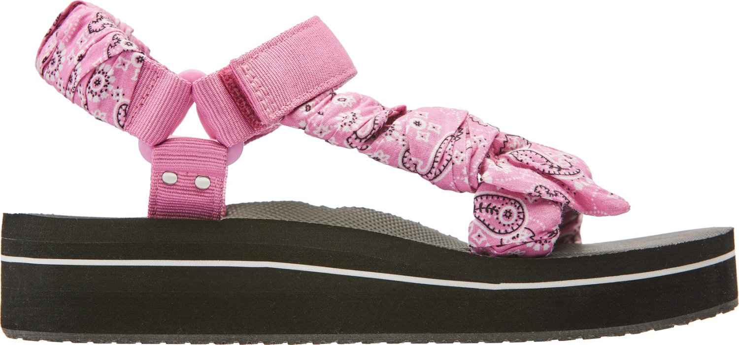 O'Rageous Women's Bandana Print Sandals Academy