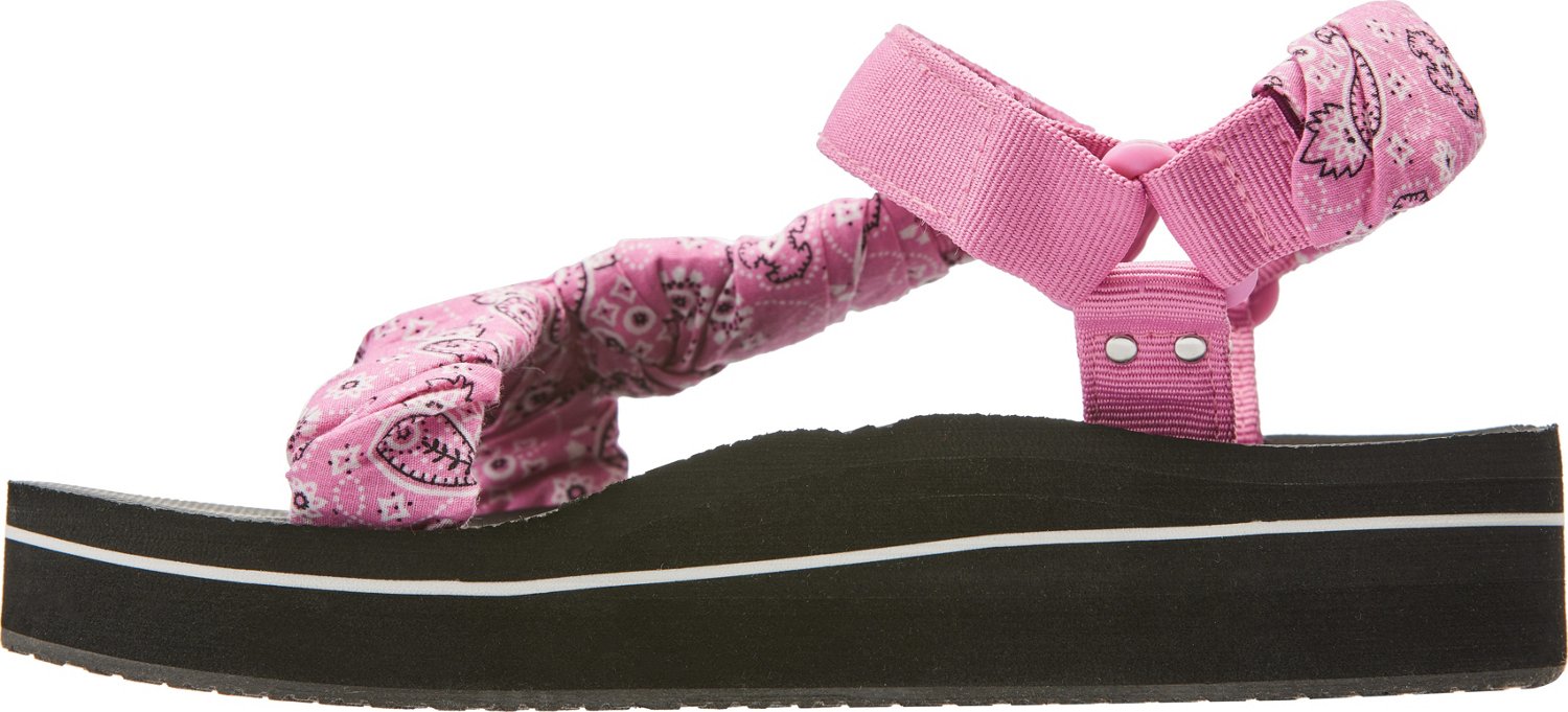 O'Rageous Women's Bandana Print Sandals Academy