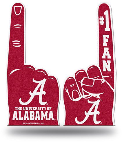 Rico University of Alabama Foam Finger Academy
