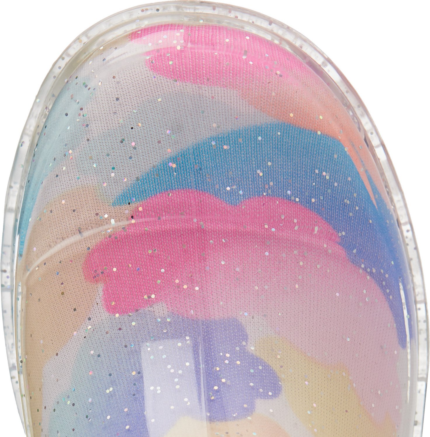 Magellan Outdoors Toddler Girls’ Cloud Glitter PVC Boots - view number 3