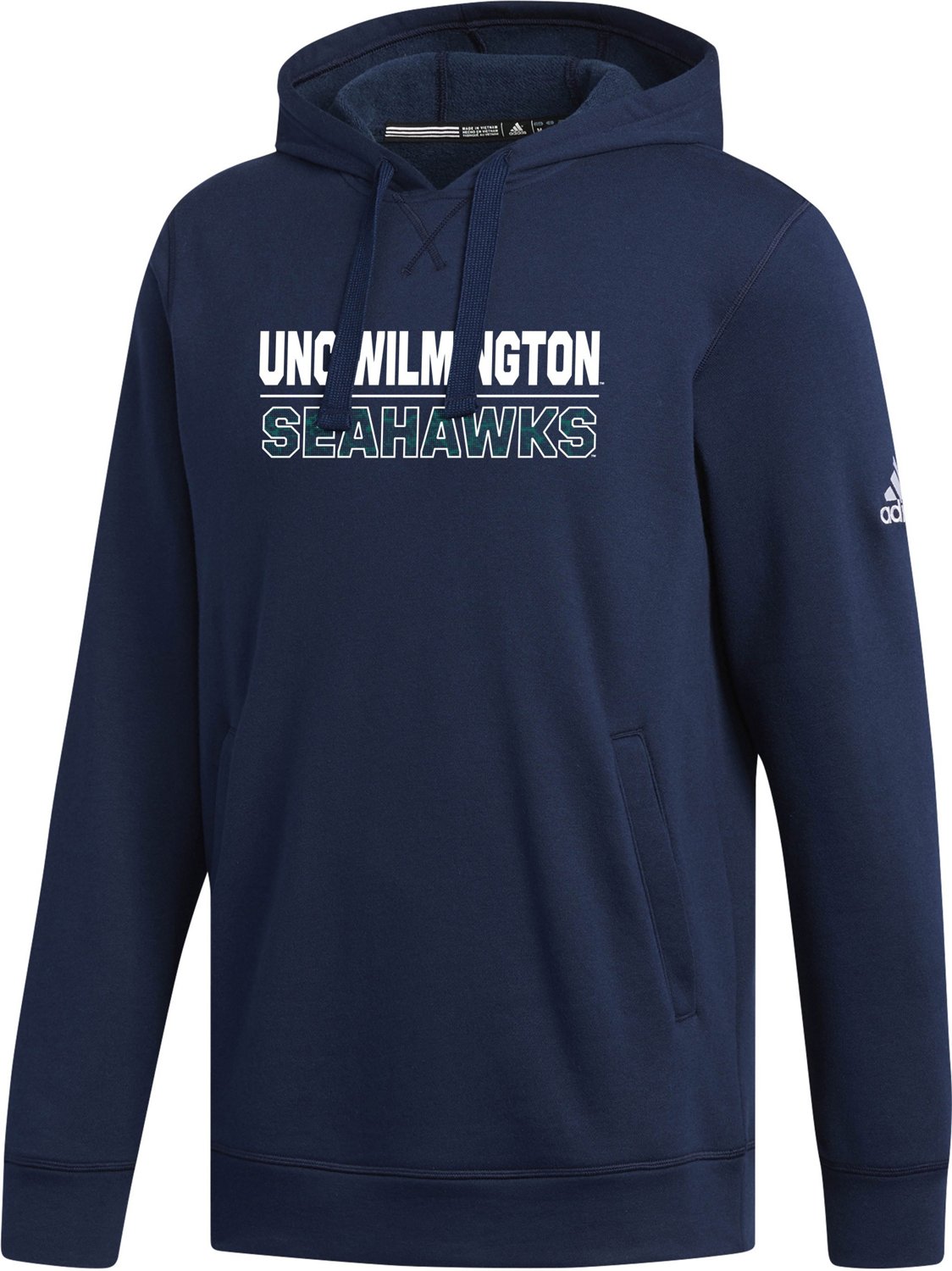 adidas Men's University of North Carolina at Wilmington Fleece Hoodie - view number 1