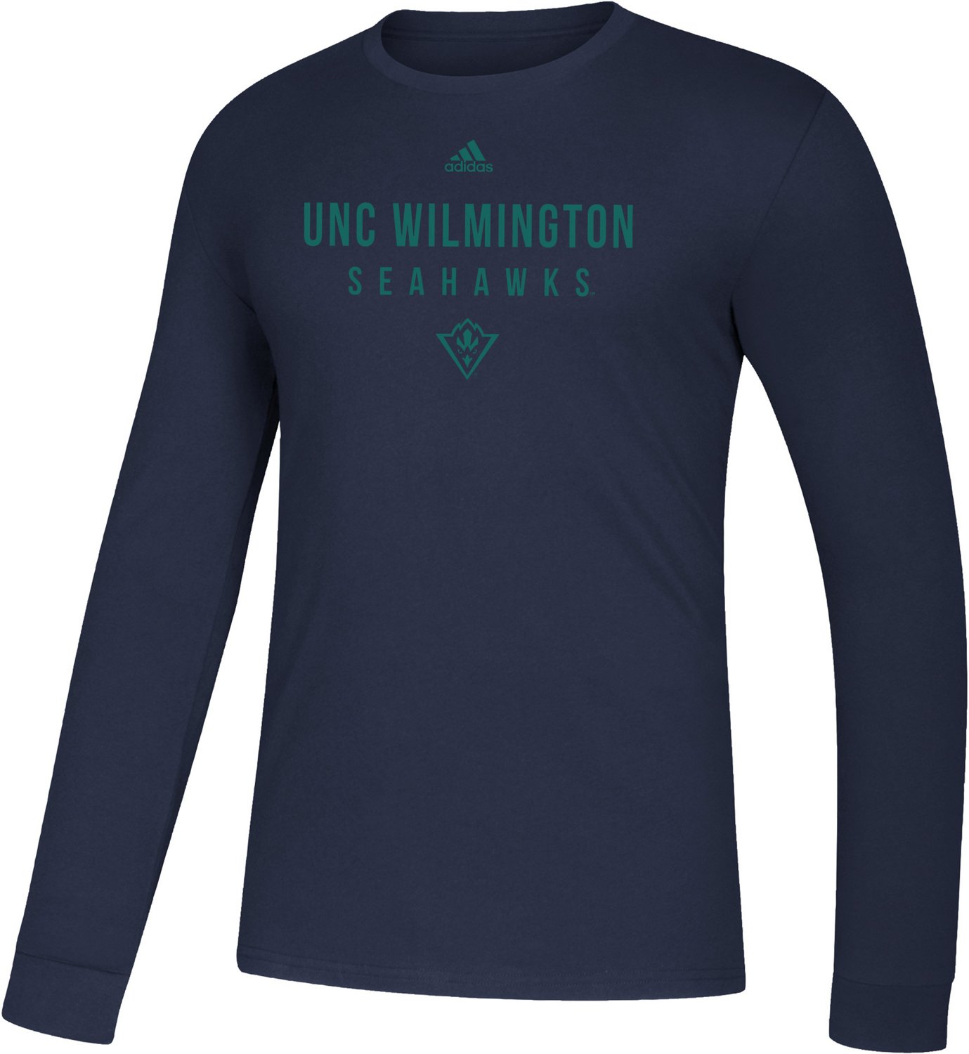 adidas Men's University of North Carolina at Wilmington Amplifier Long Sleeve T-shirt