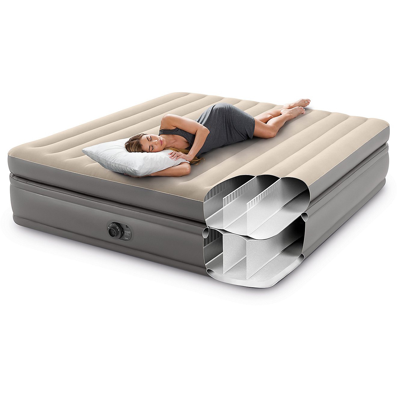 Intex Comfort Fiber-Tech Elevated King-Size Air Bed                                                                              - view number 4