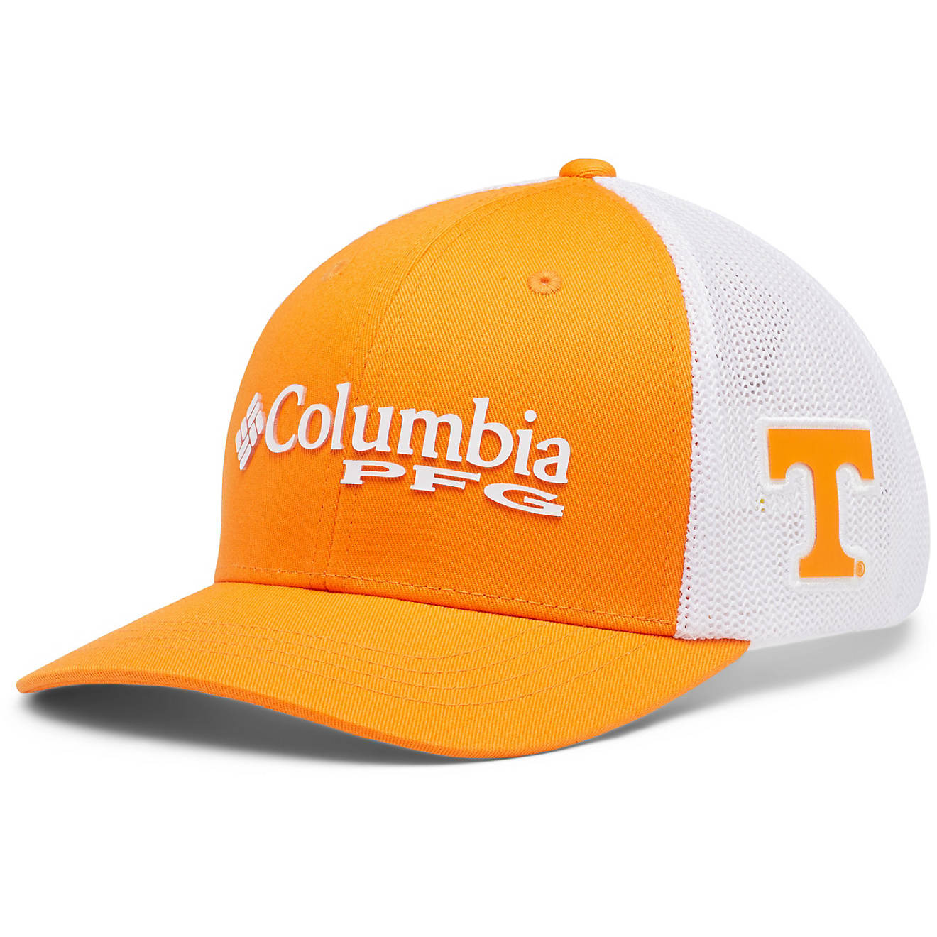 Columbia Sportswear Boys' University of Tennessee PFG Mesh Snapback Cap