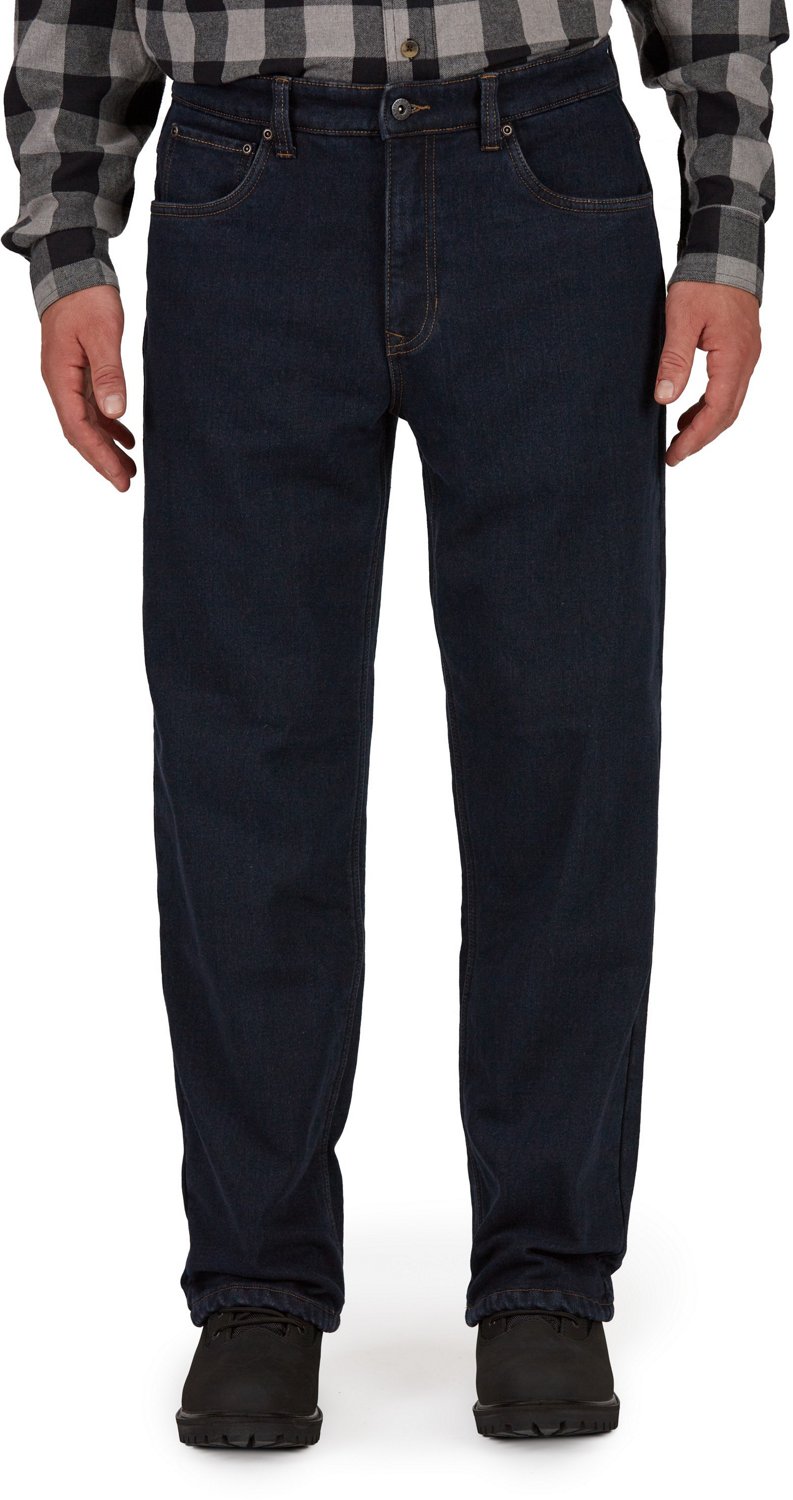 Shops fleece lined work jeans