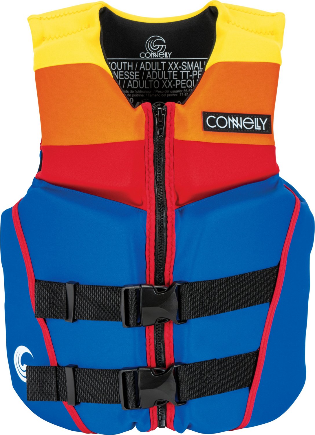 Connelly Boys' V-Back Neo Life Vest                                                                                              - view number 2