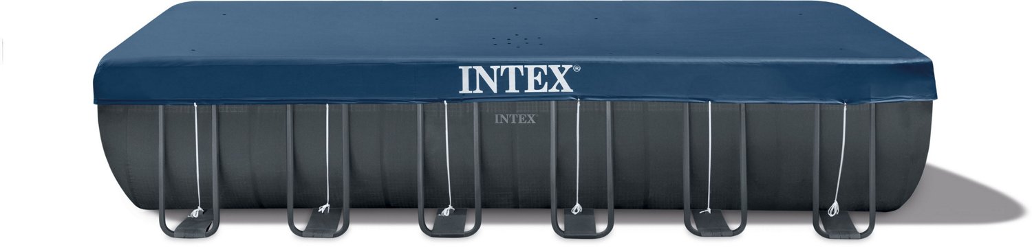 INTEX Ultra XTR 24 ft x 12 ft x 52 in Rectangular Metal Frame Pool Set                                                           - view number 7