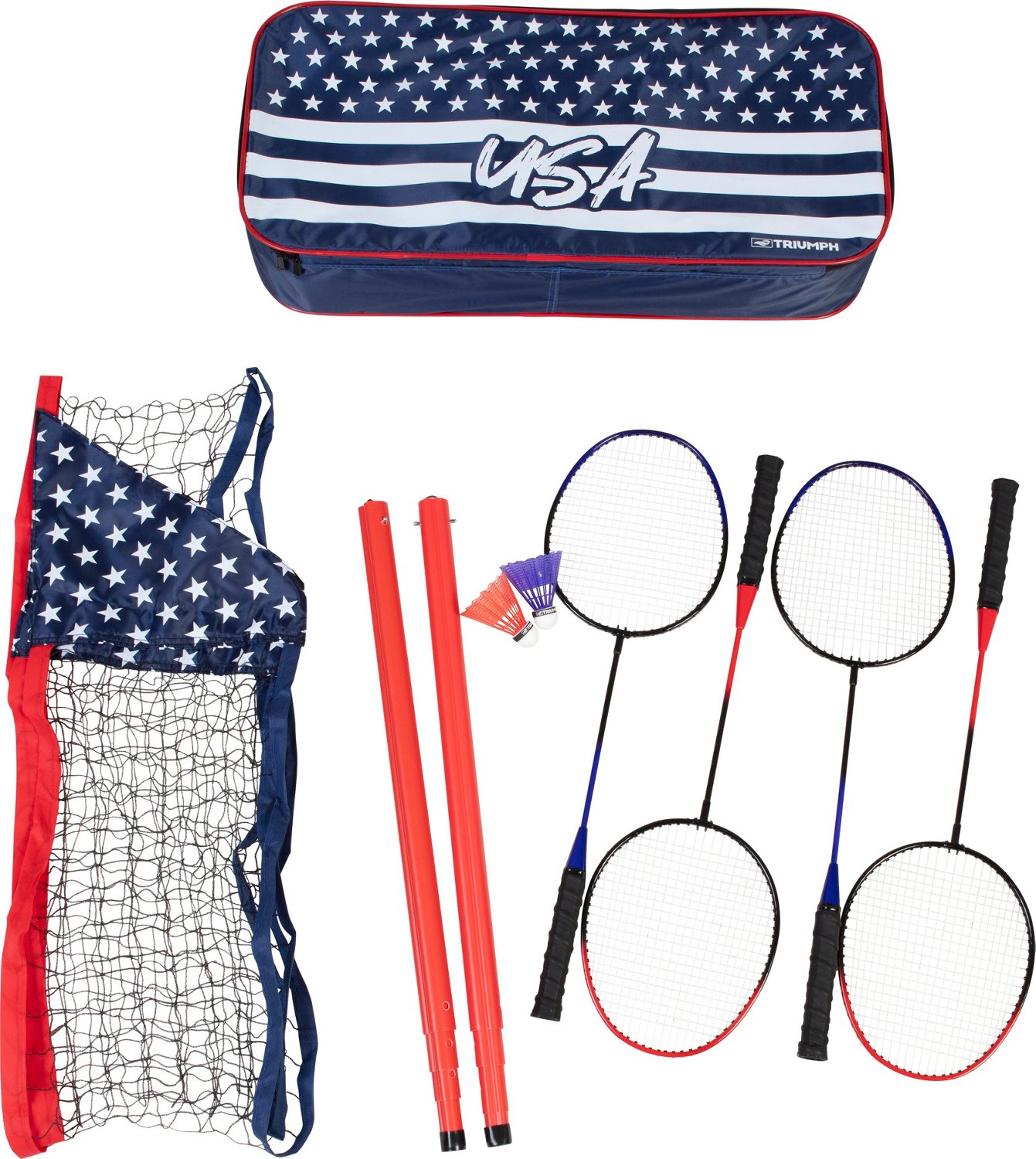 Triumph Patriotic Portable Badminton Set                                                                                         - view number 2