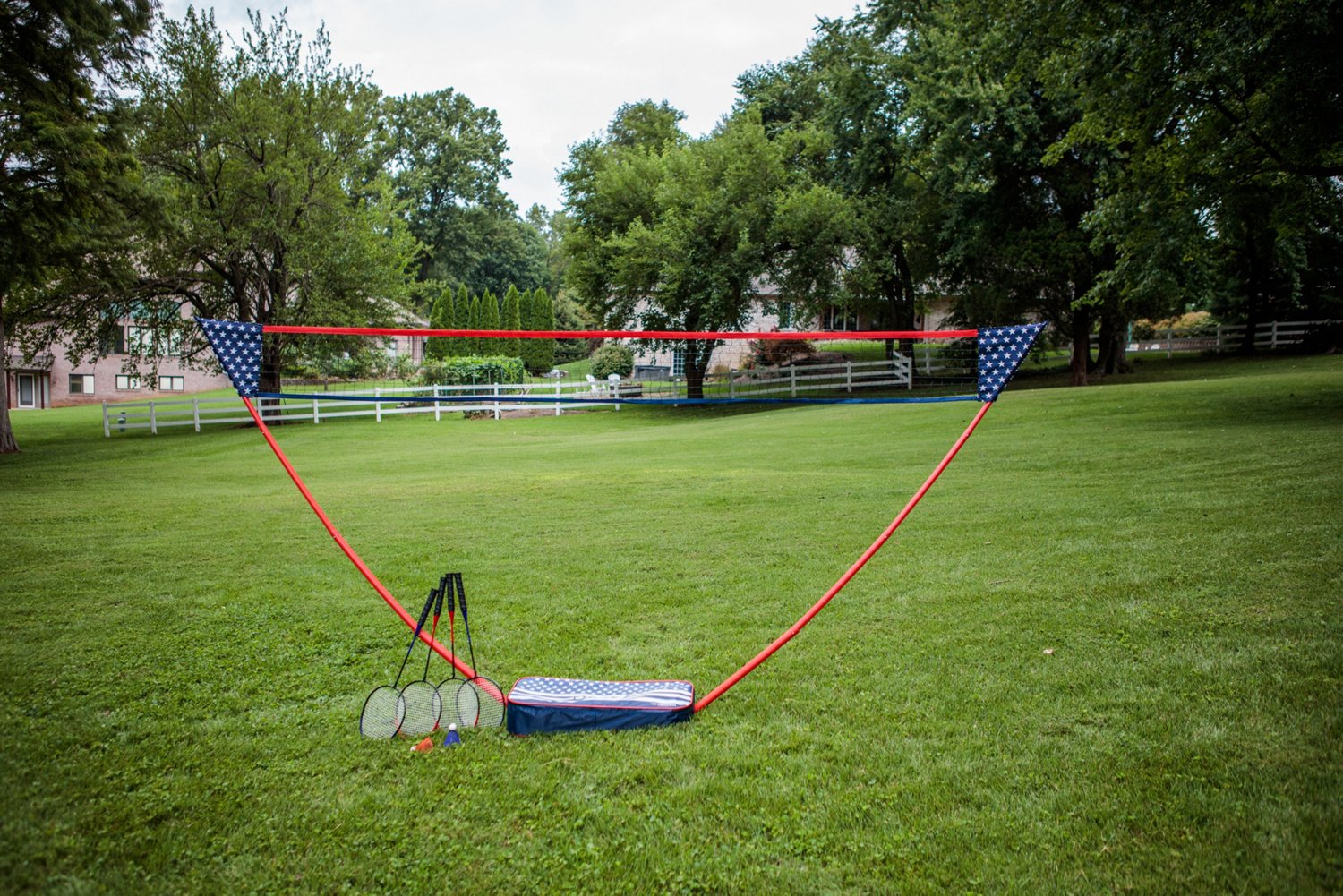 Triumph Patriotic Portable Badminton Set Academy