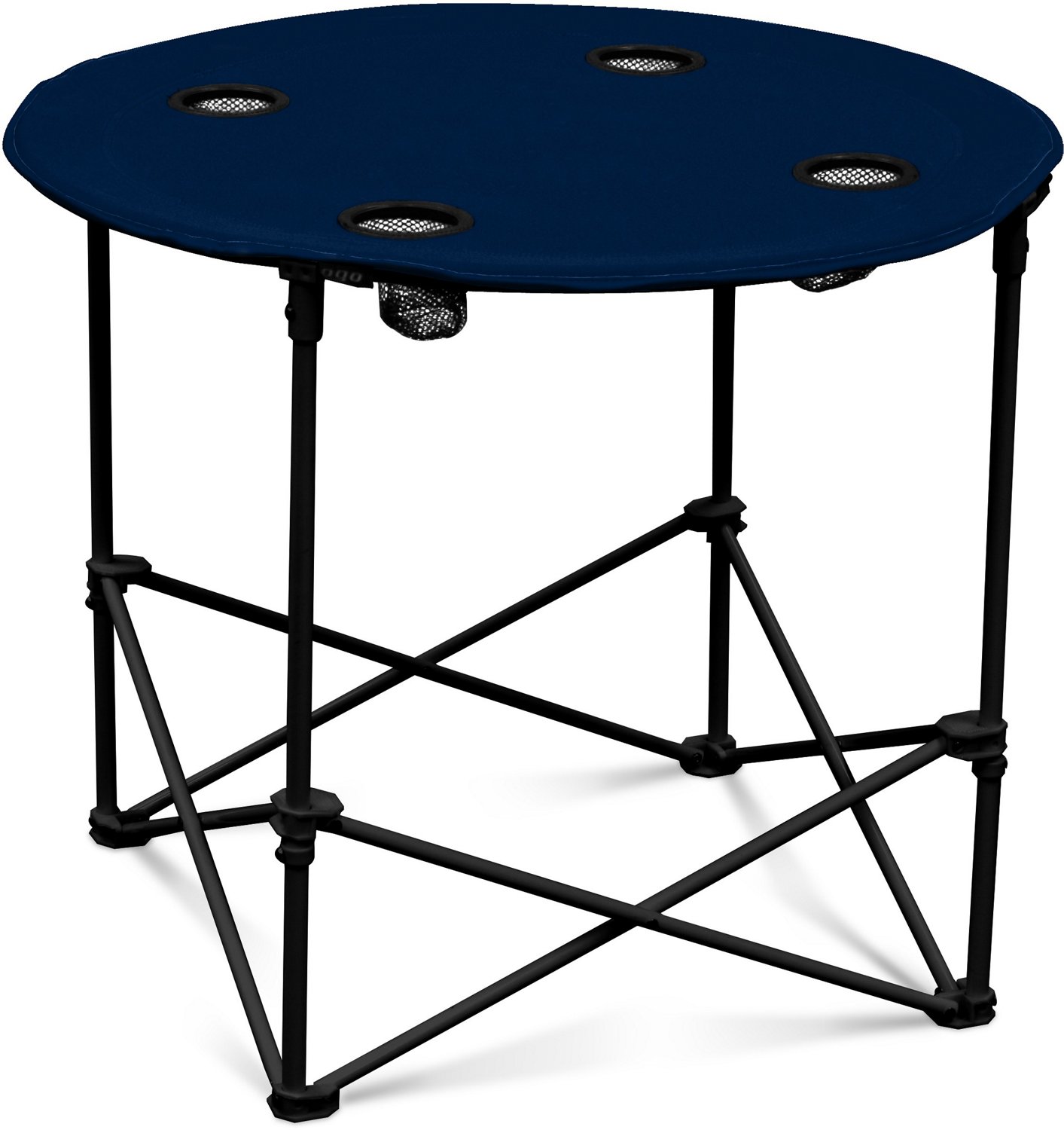 Logo Plain Round Folding Table