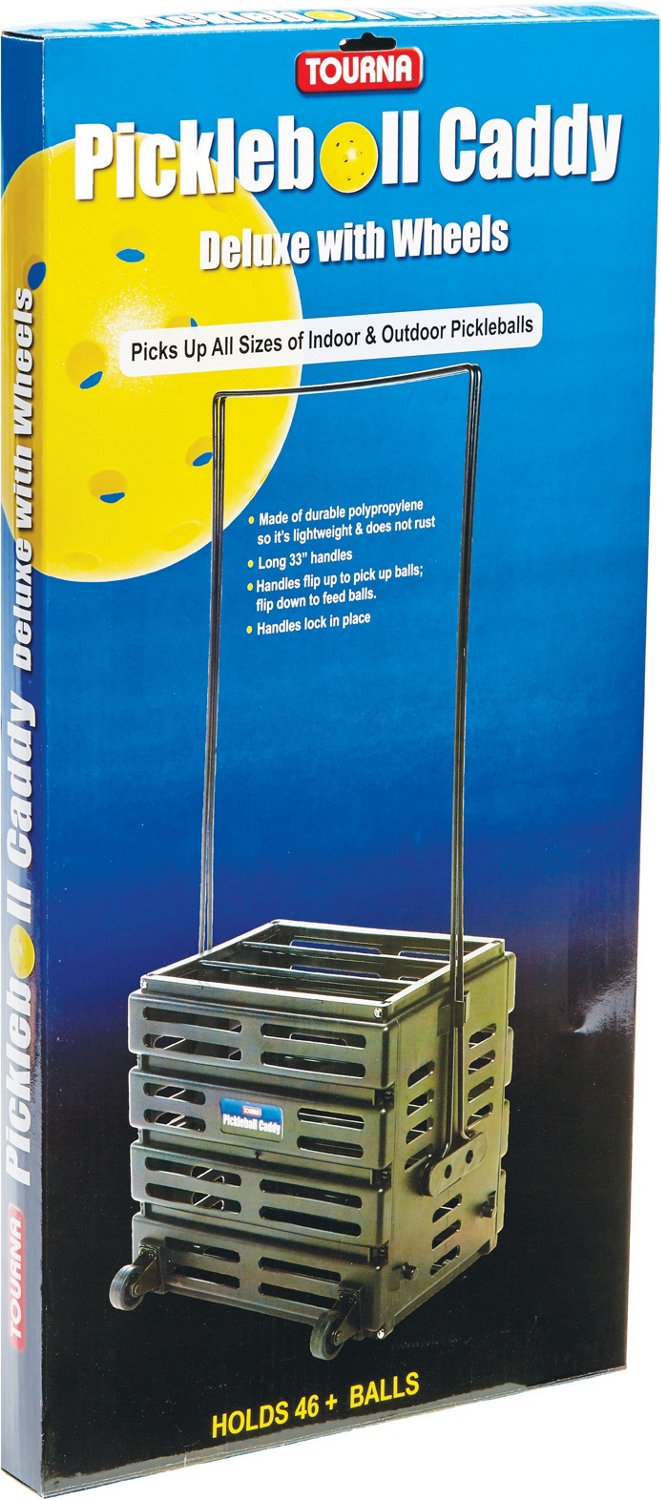 Tourna Pickleball Deluxe Caddy with Wheels                                                                                       - view number 4