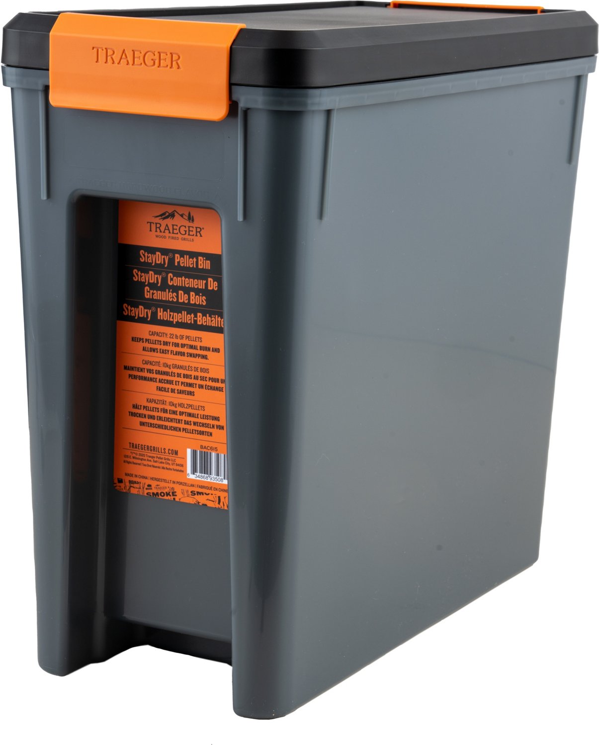 Traeger Pellet Storage Bin Academy