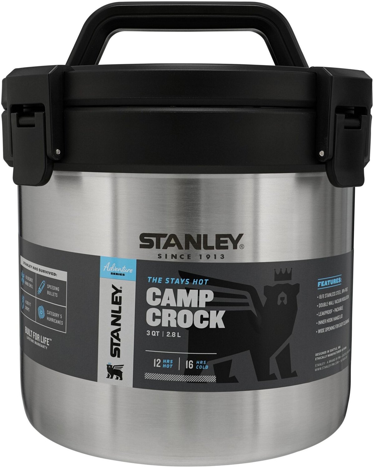 Stanley Adventure Stay Hot Camp 3 qt Crock Pot Academy