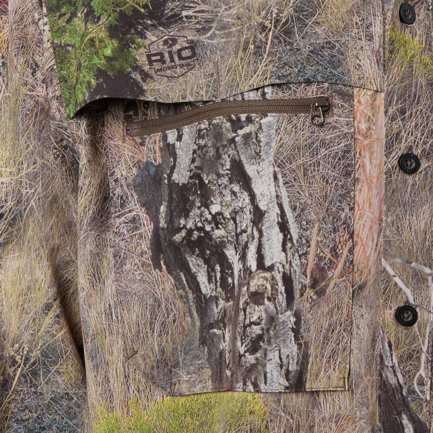 Magellan Outdoors Men's Eagle Pass Deluxe Button-Down Long Sleeve Hunting Shirt                                                  - view number 4