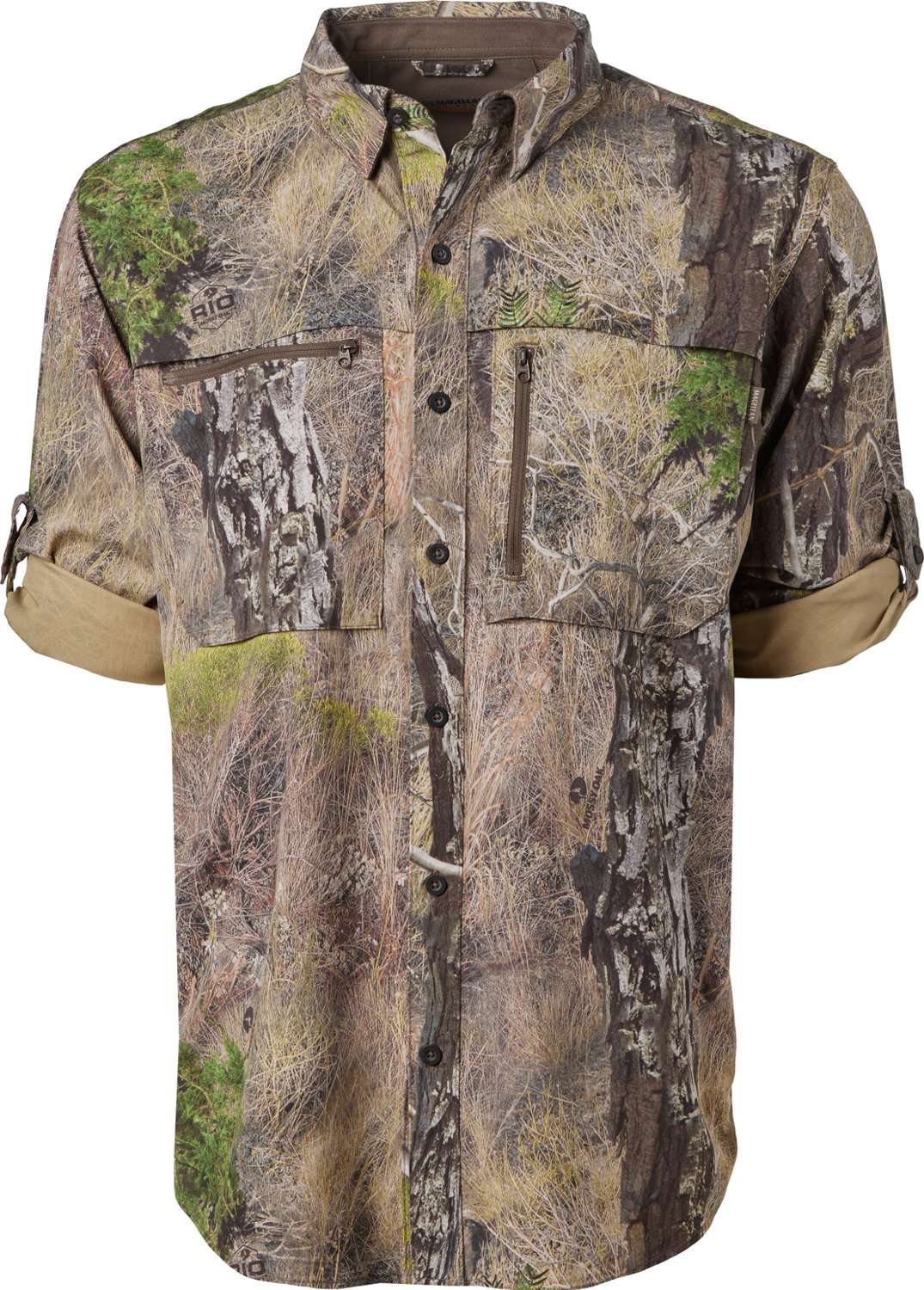 Magellan Outdoors Men's Eagle Pass Deluxe Button-Down Long Sleeve Hunting Shirt                                                  - view number 7