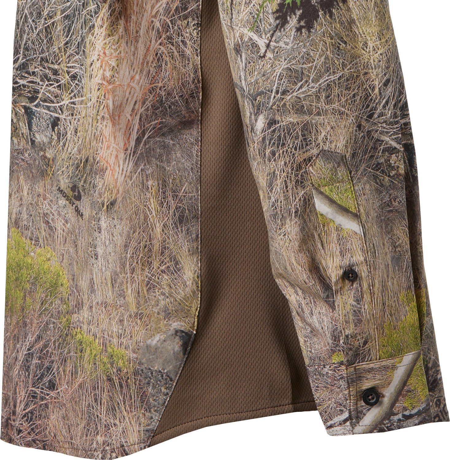 Magellan Outdoors Men's Eagle Pass Deluxe Button-Down Long Sleeve Hunting Shirt                                                  - view number 8