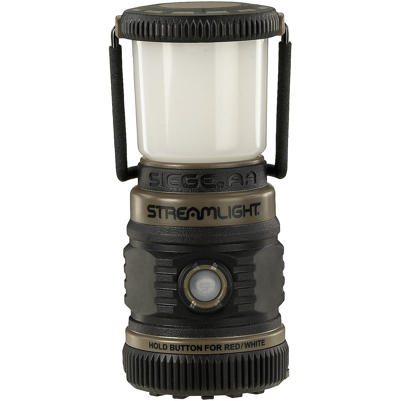 Streamlight 50/100/200 Lumens White C4 LED/ LED AA Coyote Siege Lantern                                                          - view number 1
