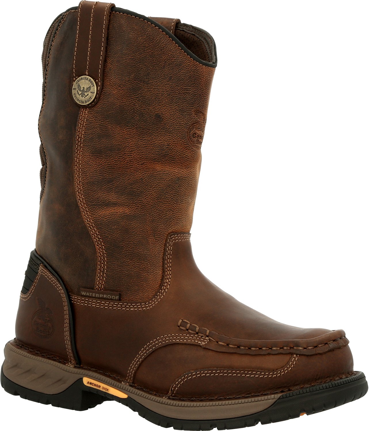 Georgia Men's Athens 360 Waterproof Pull On Work Boots - view number 3