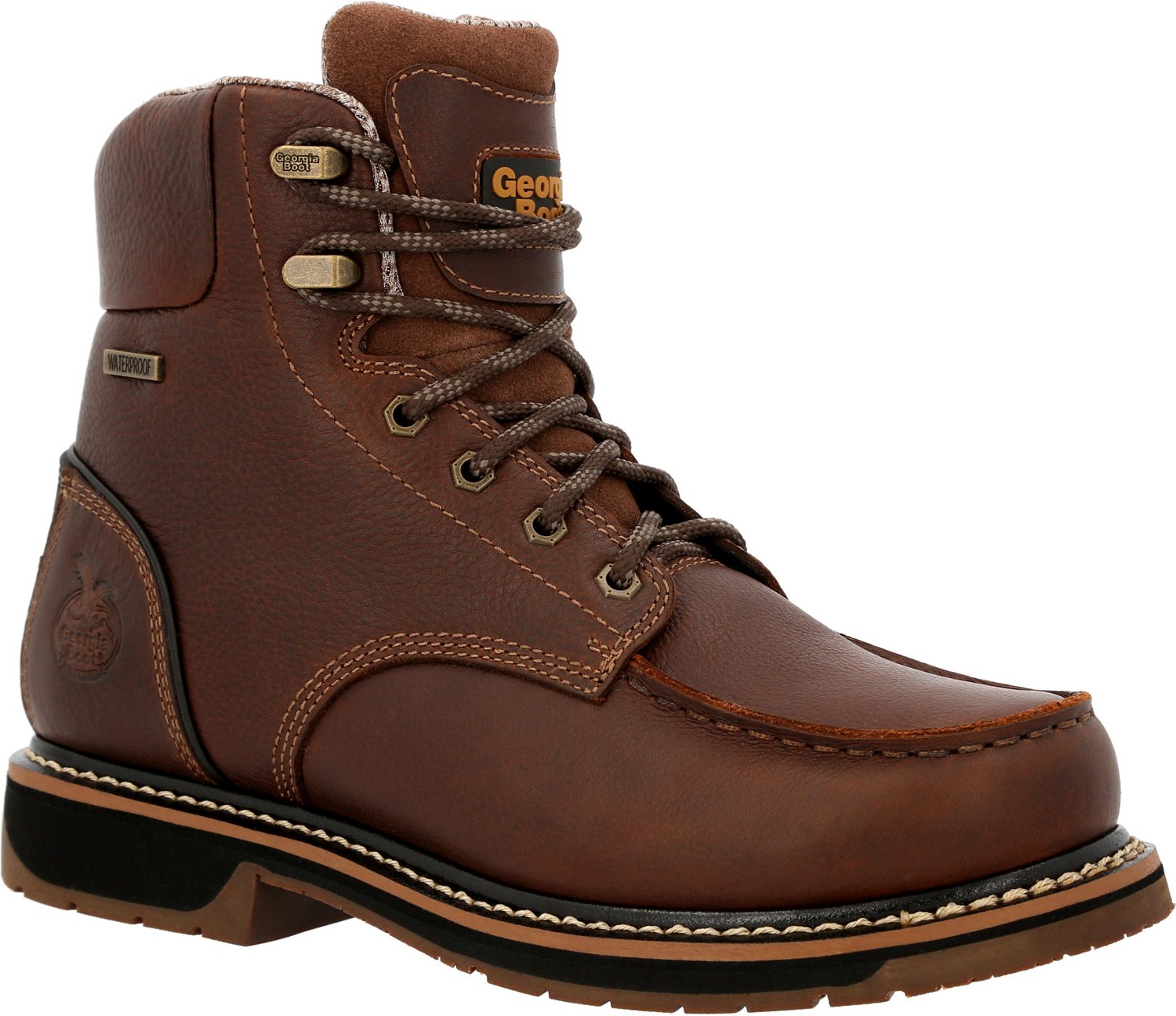 Georgia Men's AMP LT Wedge Moc-Toe Work Boots - view number 3