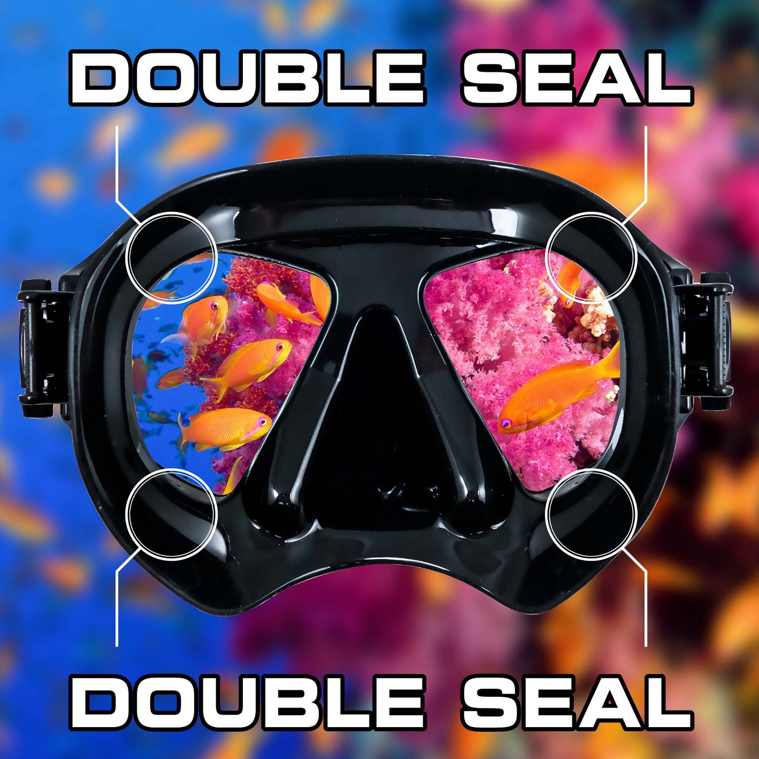 Reef Youth Tourer Single Window Mask And Snorkel Set - view number 4
