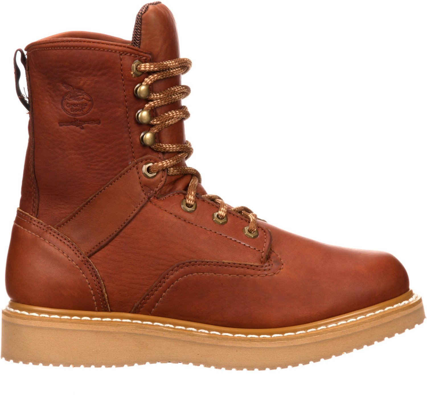 Georgia Men s Wedge Work Boots Free Shipping at Academy