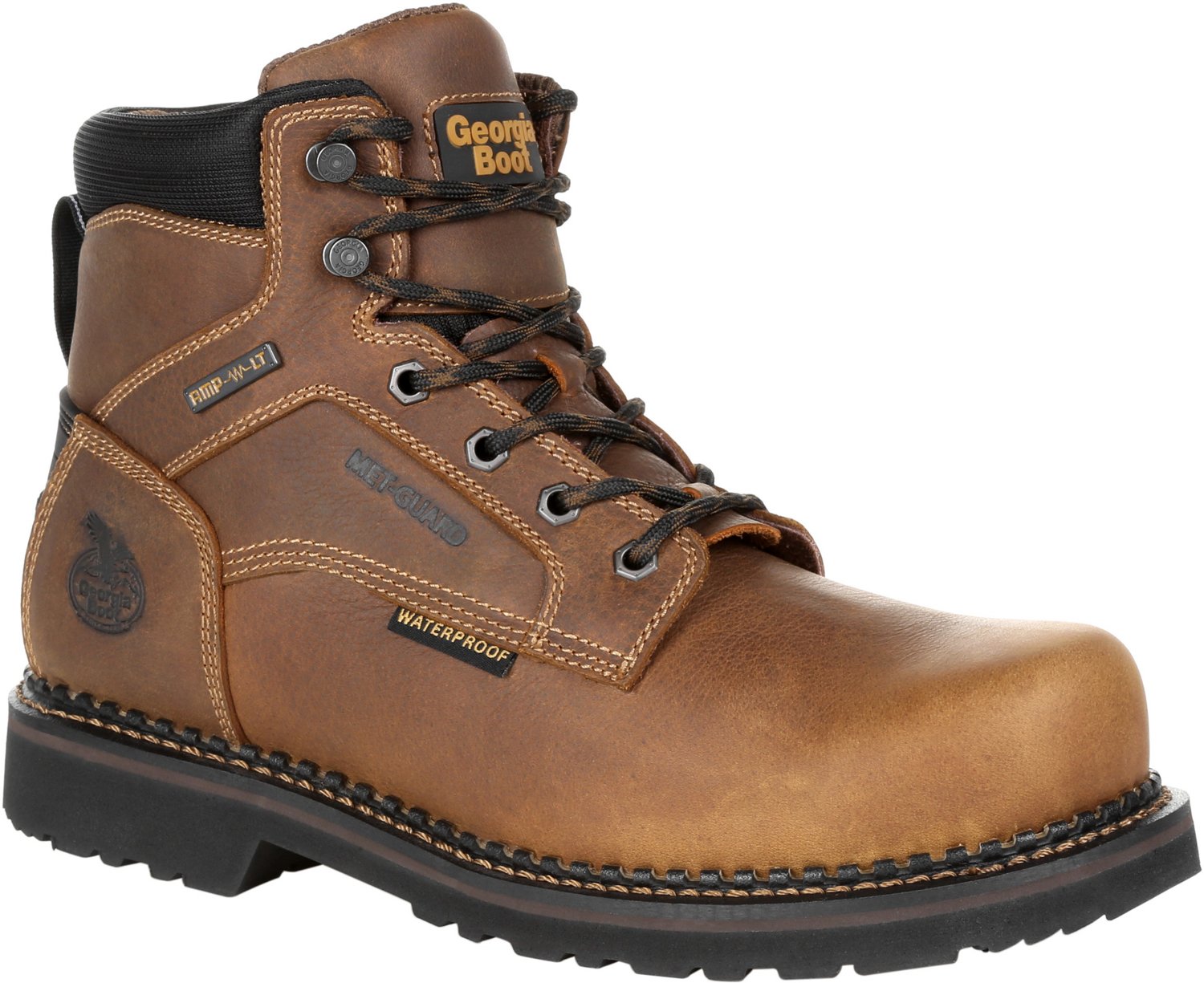 Academy steel store toe work shoes