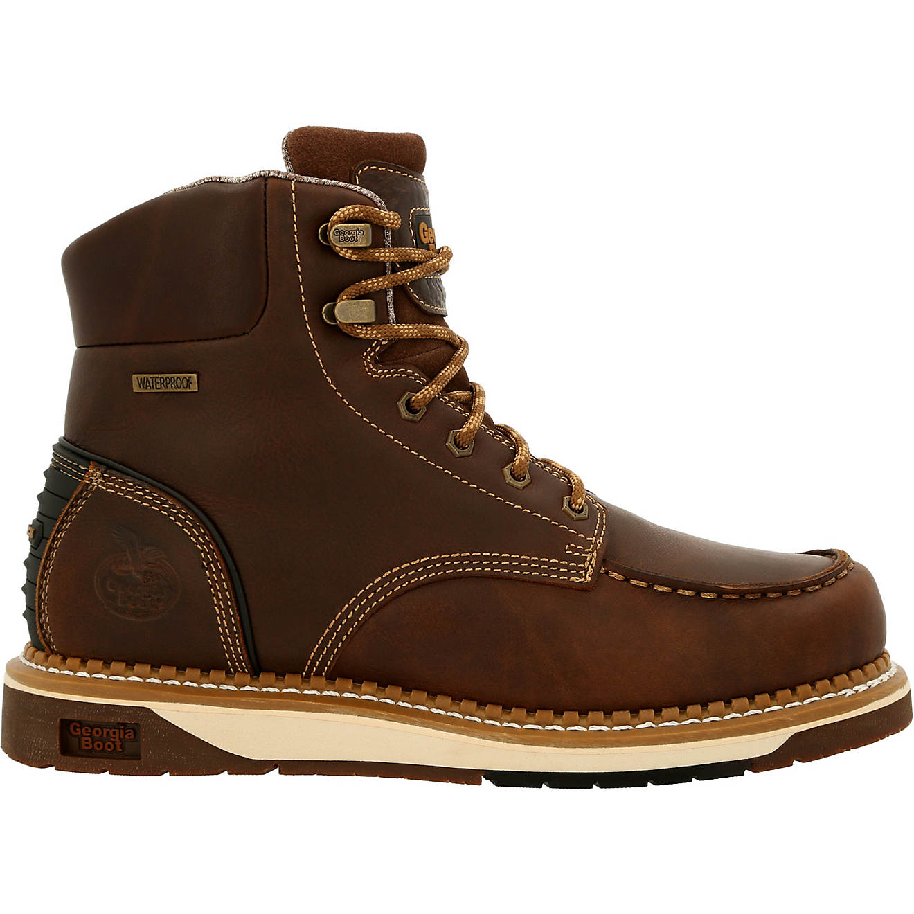 Georgia Men's AMP LT Wedge Work Boots                                                                                            - view number 1